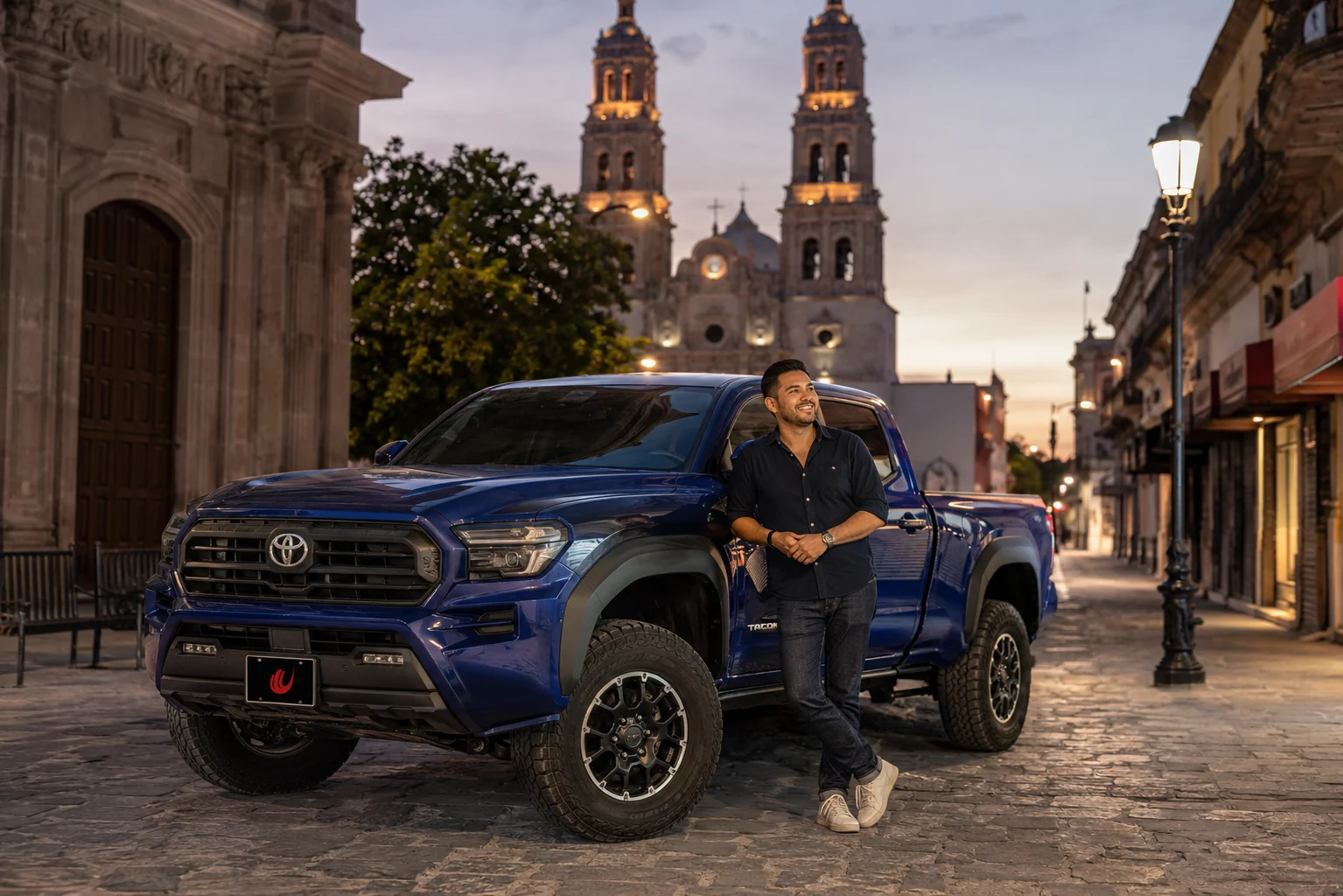 El Yorch con su Tacoma 2023